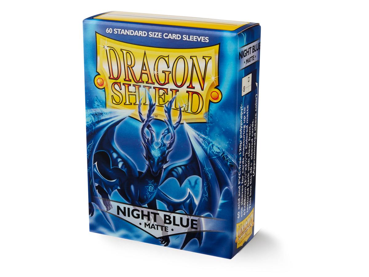 Dragon Shield Matte Sleeve - Night Blue ‘Xon’ 60ct | Spectrum Games