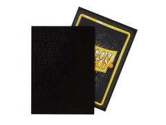 Dragon Shield Non-Glare Sleeve - Black ‘Amina’ 100ct | Spectrum Games