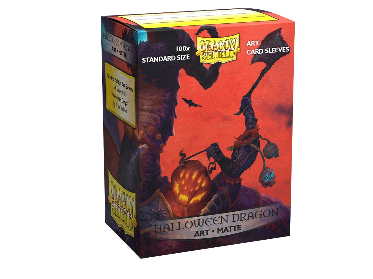 Dragon Shield Art Sleeve - ‘Halloween Dragon’ 100ct | Spectrum Games