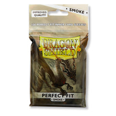 Dragon Shield Perfect Fit Sleeve - Smoke ‘Fuligo’ 100ct | Spectrum Games