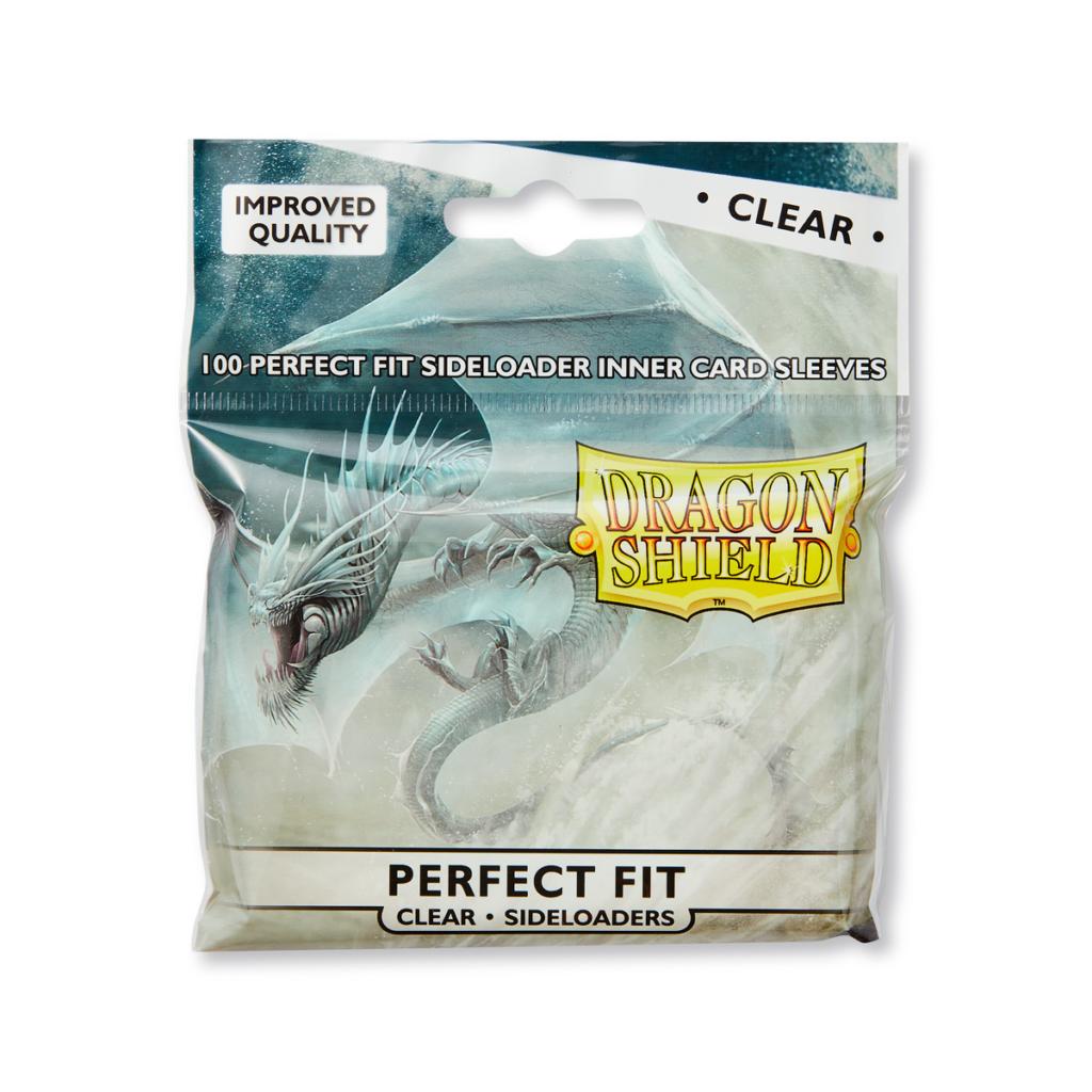 Dragon Shield Perfect Fit Sleeve - Clear ‘Naluapo’ 100ct | Spectrum Games