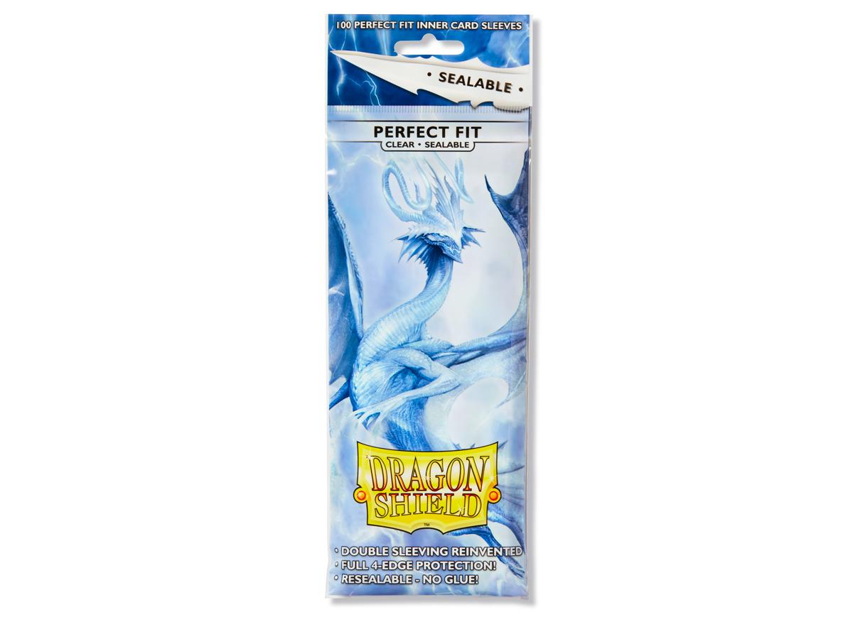 Dragon Shield Perfect Fit Sleeve - Clear ‘Thindra’ 100ct | Spectrum Games