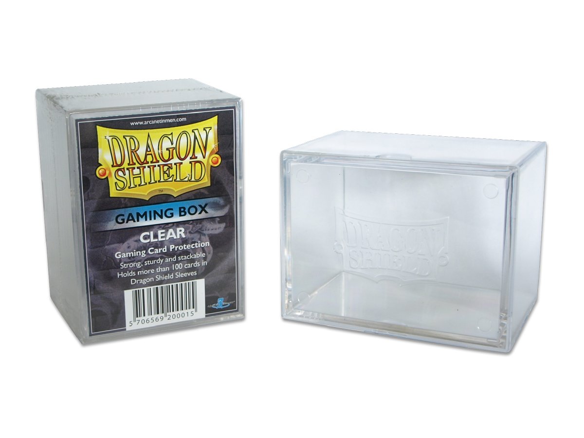 Dragon Shield Gaming Box – Clear | Spectrum Games