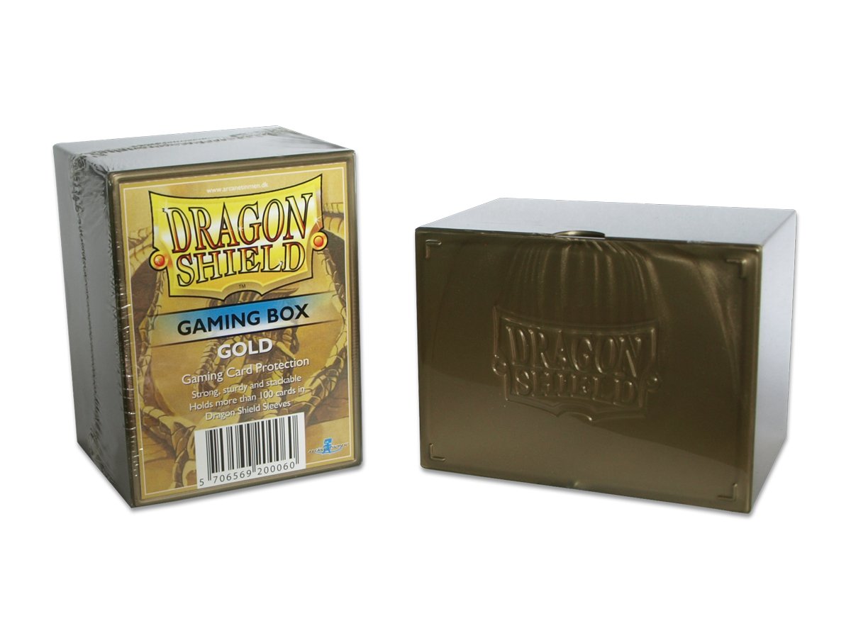 Dragon Shield Gaming Box – Gold | Spectrum Games