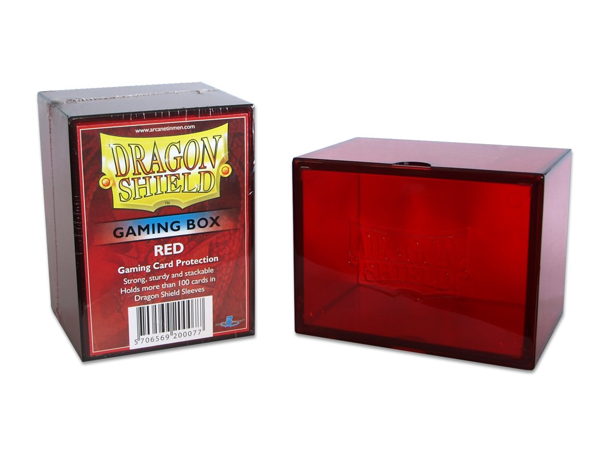 Dragon Shield Gaming Box – Red | Spectrum Games