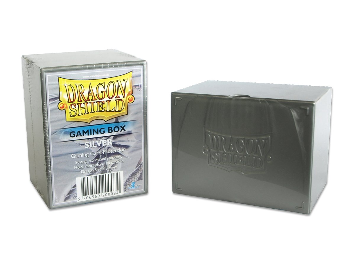 Dragon Shield Gaming Box – Silver | Spectrum Games