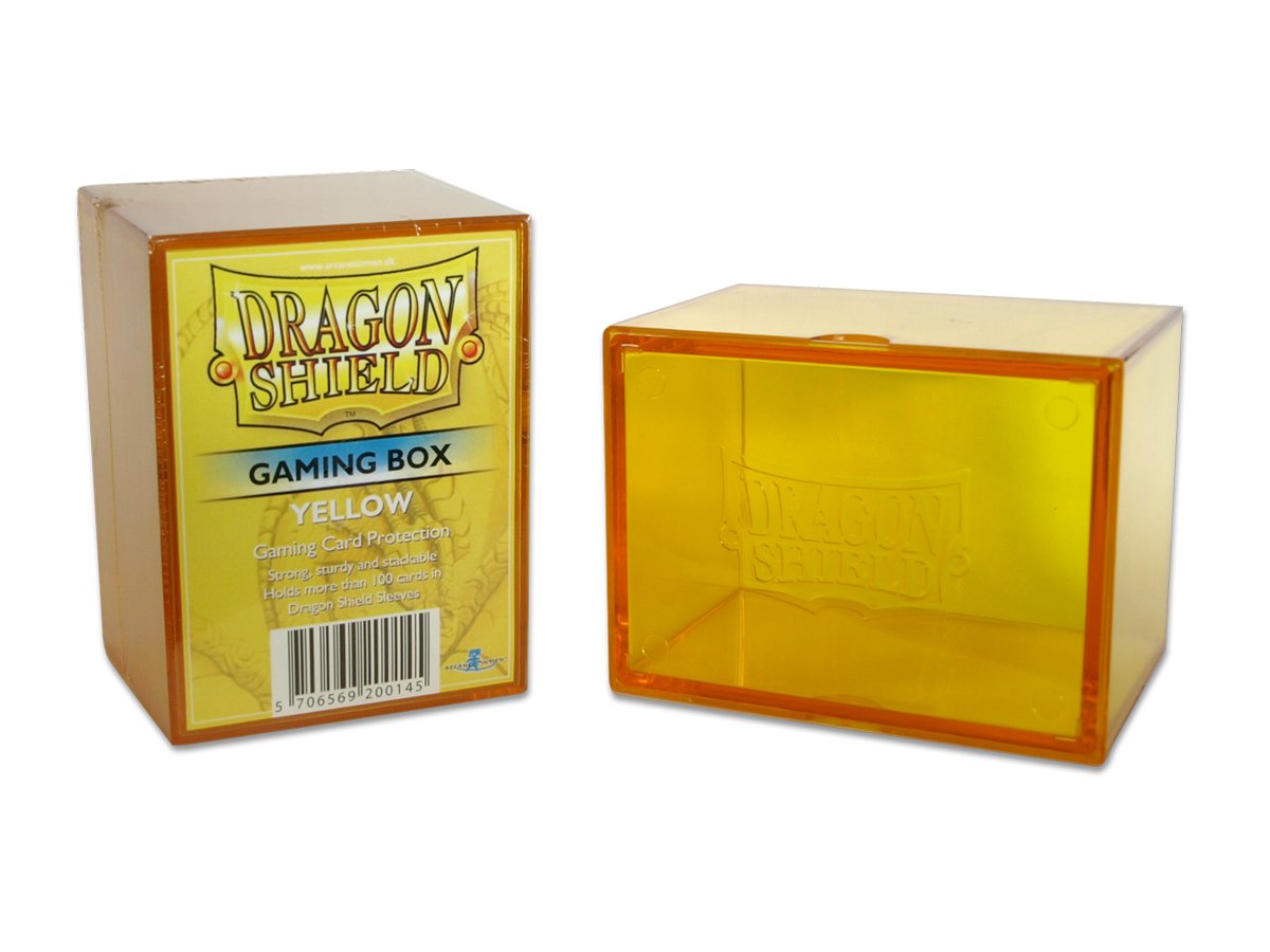 Dragon Shield Gaming Box – Yellow | Spectrum Games