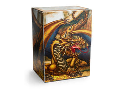 Dragon Shield Deck Shell –  Gold | Spectrum Games