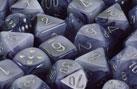 Chessex: D6 Phantom™ Dice sets - 12mm | Spectrum Games