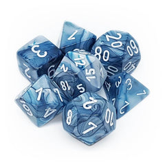 Chessex: D10 Lustrous™ DICE SET | Spectrum Games