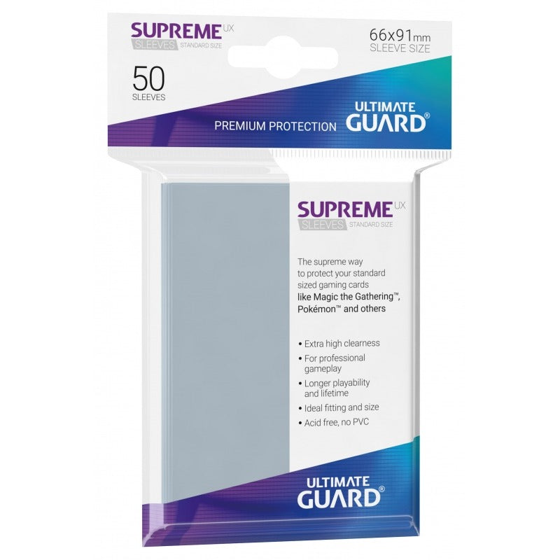 Supreme UX Sleeves Standard Size 50ct | Spectrum Games