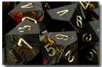 Chessex: D10 Scarab™ Dice sets | Spectrum Games