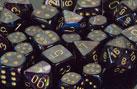 Chessex: D6 Lustrous™ DICE SET - 16MM | Spectrum Games