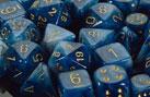 Chessex: D6 Phantom™ Dice sets - 12mm | Spectrum Games