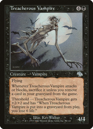 Treacherous Vampire [Judgment] | Spectrum Games