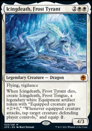 Icingdeath, Frost Tyrant (Promo Pack) [Dungeons & Dragons: Adventures in the Forgotten Realms Promos] | Spectrum Games