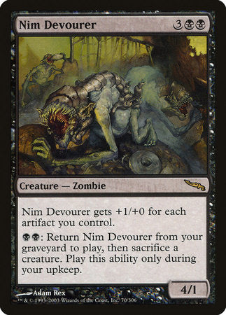 Nim Devourer [Mirrodin] | Spectrum Games