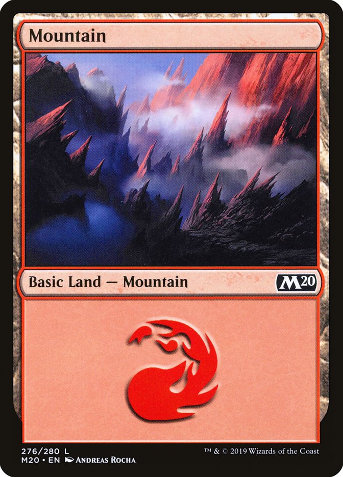 Mountain (#276) [Core Set 2020] | Spectrum Games