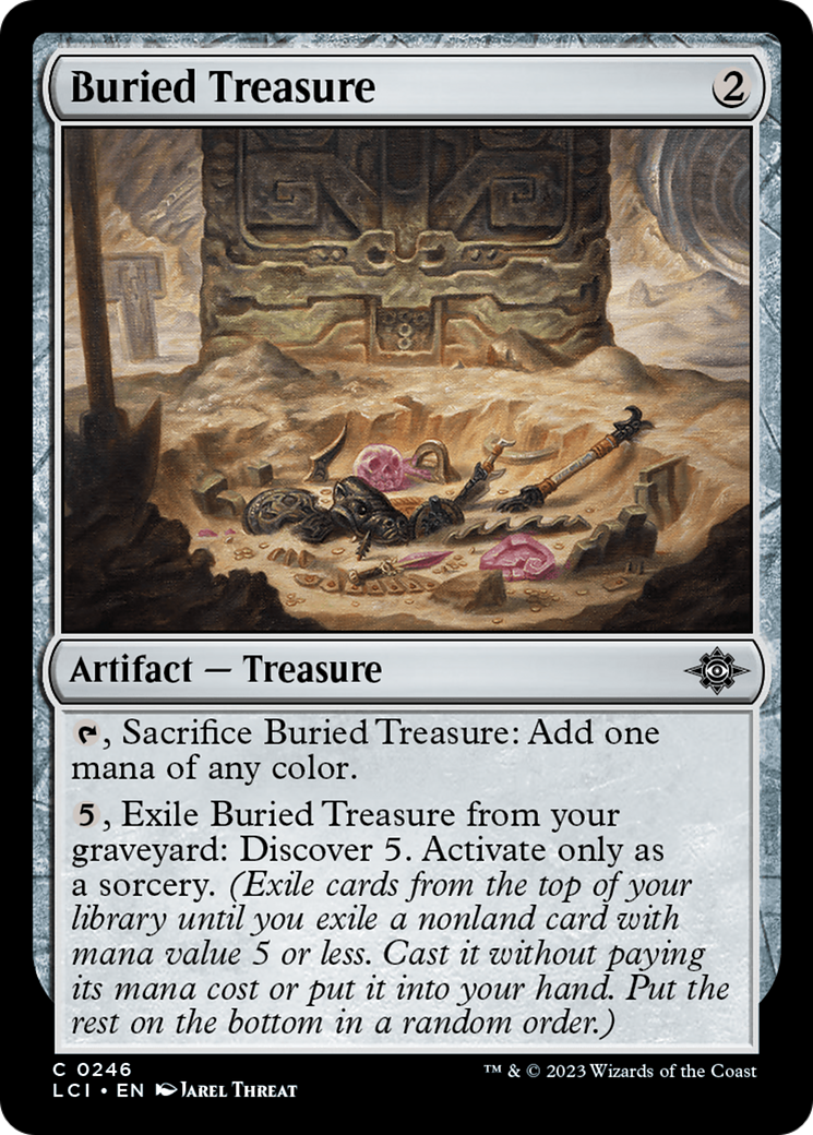 Buried Treasure [The Lost Caverns of Ixalan] | Spectrum Games