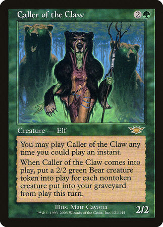 Caller of the Claw [Legions] | Spectrum Games