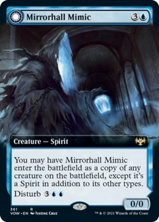 Mirrorhall Mimic // Ghastly Mimicry (Extended) [Innistrad: Crimson Vow] | Spectrum Games