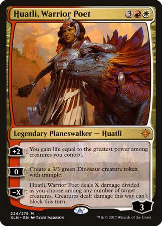 Huatli, Warrior Poet [Ixalan] | Spectrum Games