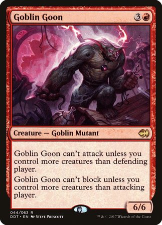 Goblin Goon [Duel Decks: Merfolk vs. Goblins] | Spectrum Games
