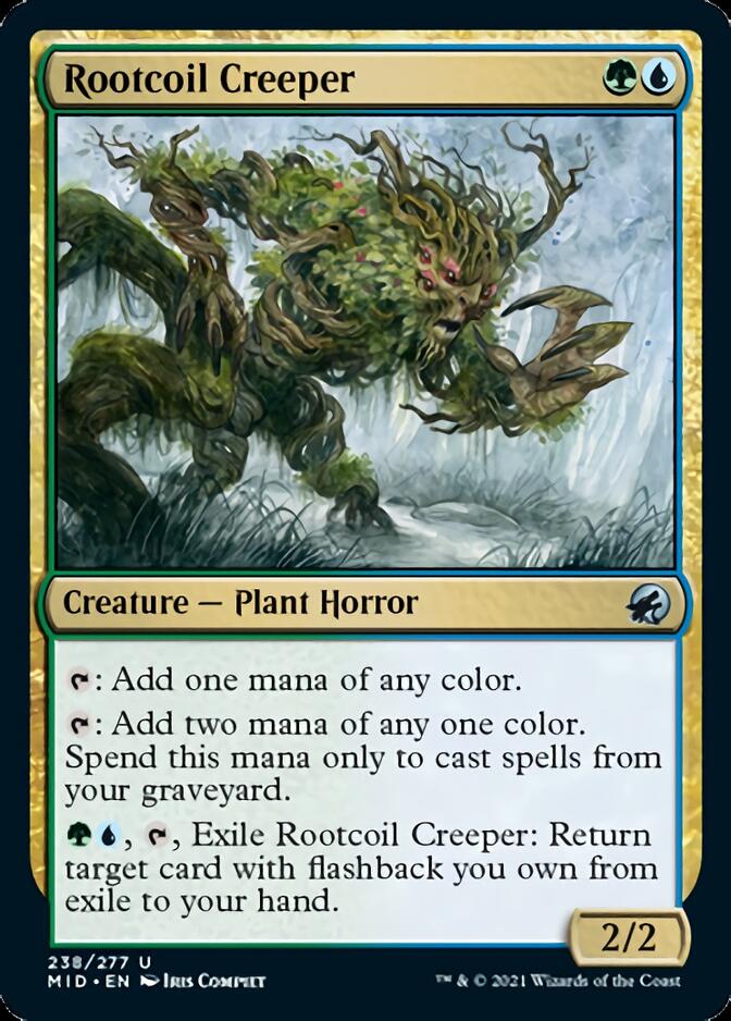 Rootcoil Creeper [Innistrad: Midnight Hunt] | Spectrum Games