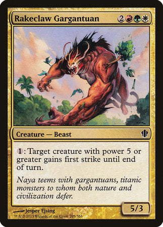 Rakeclaw Gargantuan [Commander 2013] | Spectrum Games