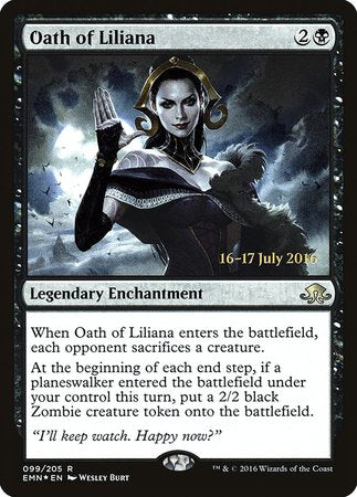 Oath of Liliana [Eldritch Moon Promos] | Spectrum Games