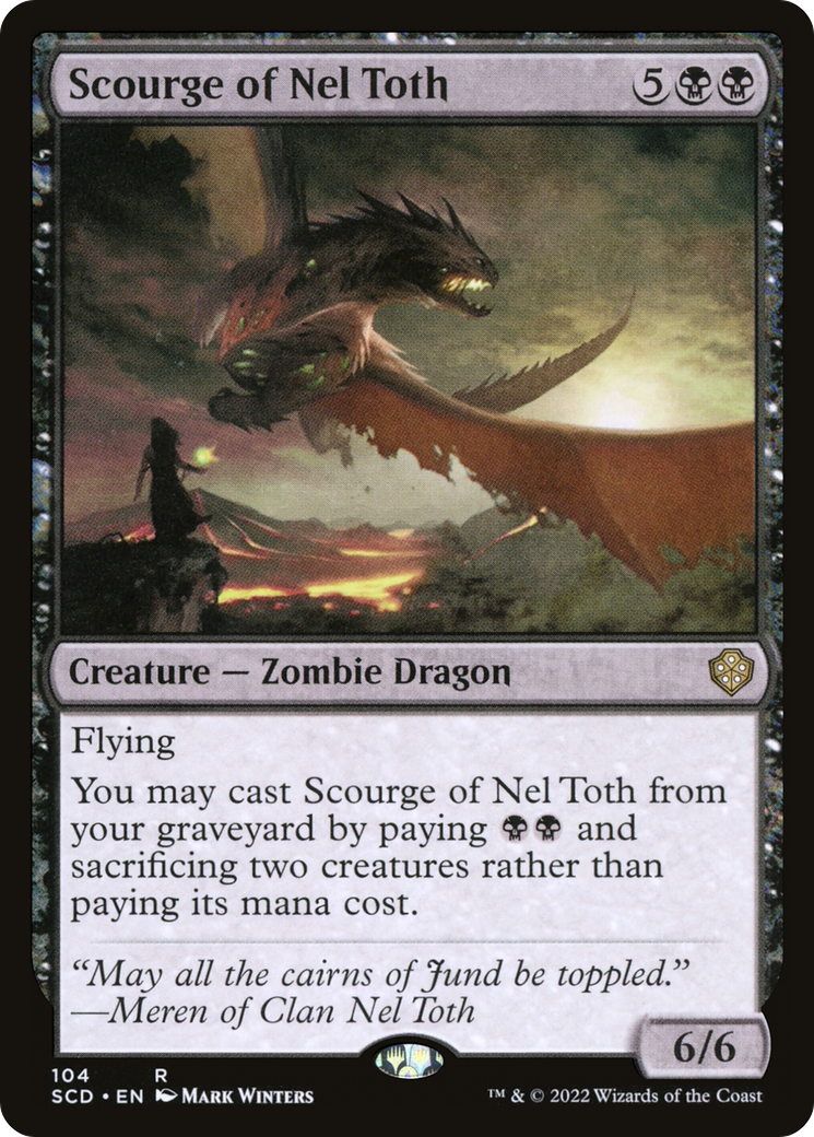 Scourge of Nel Toth [Starter Commander Decks] | Spectrum Games