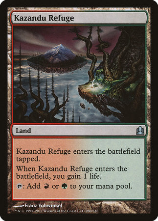 Kazandu Refuge [Commander 2011] | Spectrum Games