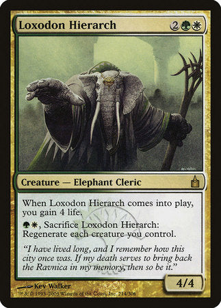 Loxodon Hierarch [Ravnica: City of Guilds] | Spectrum Games