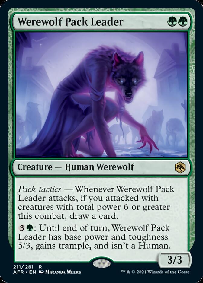 Werewolf Pack Leader [Dungeons & Dragons: Adventures in the Forgotten Realms] | Spectrum Games