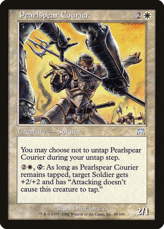 Pearlspear Courier [Onslaught] | Spectrum Games