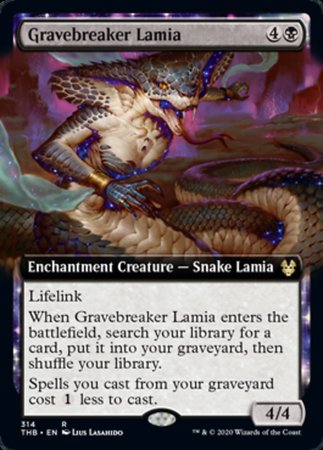 Gravebreaker Lamia (Extended Art) [Theros Beyond Death] | Spectrum Games