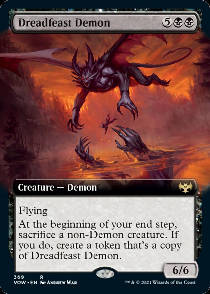 Dreadfeast Demon (Extended) [Innistrad: Crimson Vow] | Spectrum Games