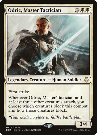 Odric, Master Tactician [Archenemy: Nicol Bolas] | Spectrum Games