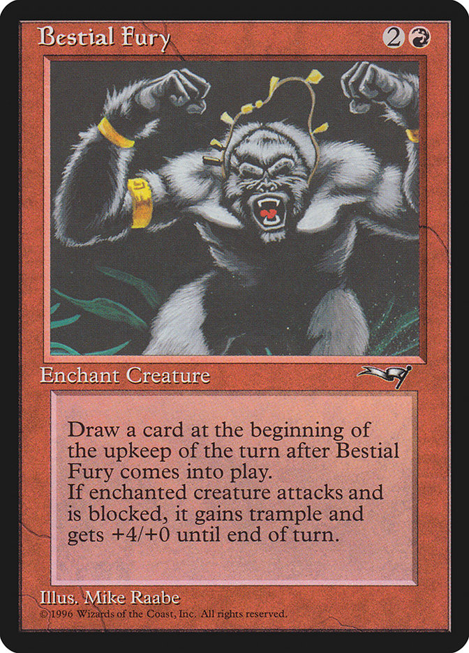 Bestial Fury (Fists Raised) [Alliances] | Spectrum Games