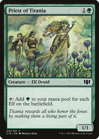 Priest of Titania [Commander 2014] | Spectrum Games