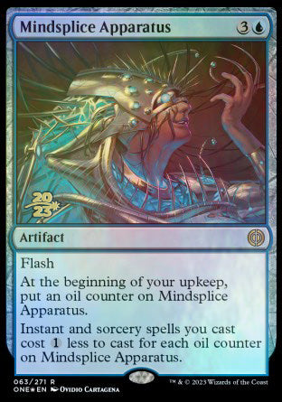 Mindsplice Apparatus [Phyrexia: All Will Be One Prerelease Promos] | Spectrum Games