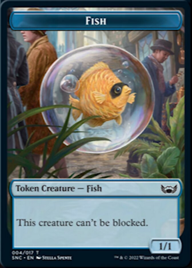 Fish Token [Streets of New Capenna Tokens] | Spectrum Games