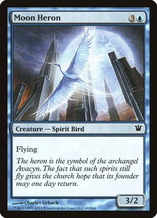 Moon Heron [Innistrad] | Spectrum Games