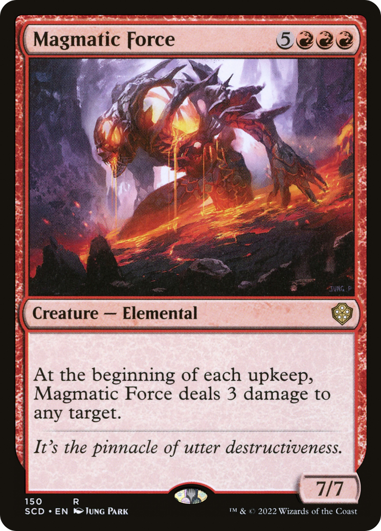 Magmatic Force [Starter Commander Decks] | Spectrum Games