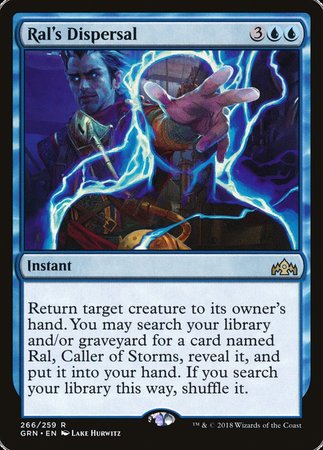 Ral's Dispersal [Guilds of Ravnica] | Spectrum Games