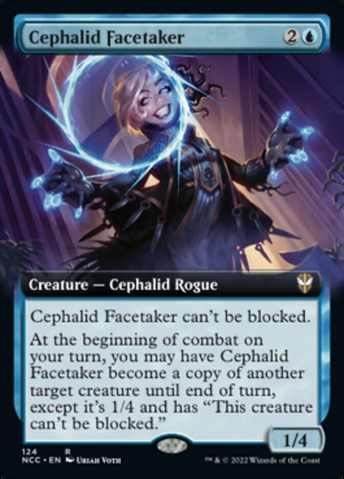 Cephalid Facetaker (Extended Art) [Streets of New Capenna Commander] | Spectrum Games