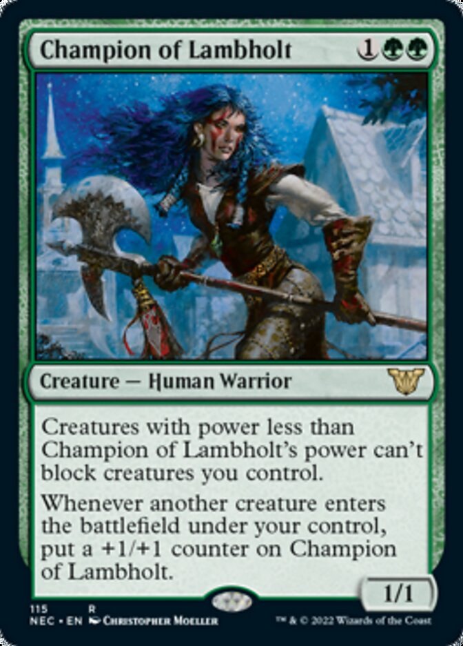 Champion of Lambholt [Kamigawa: Neon Dynasty Commander] | Spectrum Games