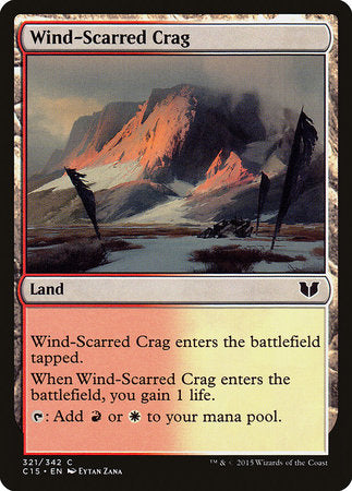Wind-Scarred Crag [Commander 2015] | Spectrum Games