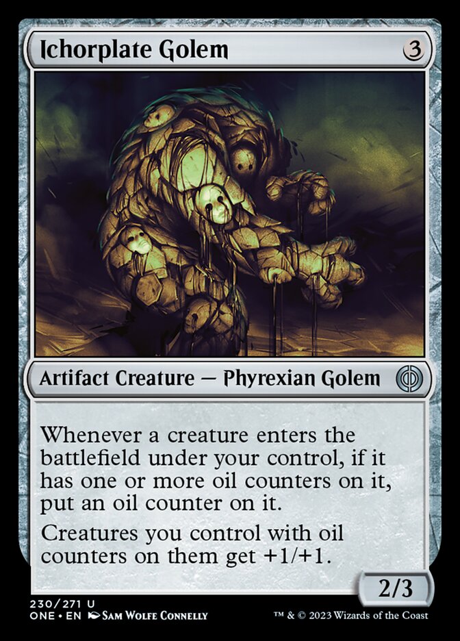 Ichorplate Golem [Phyrexia: All Will Be One] | Spectrum Games