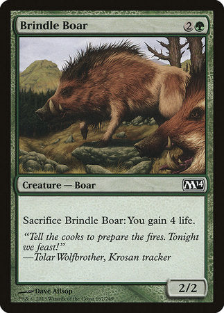 Brindle Boar [Magic 2014] | Spectrum Games